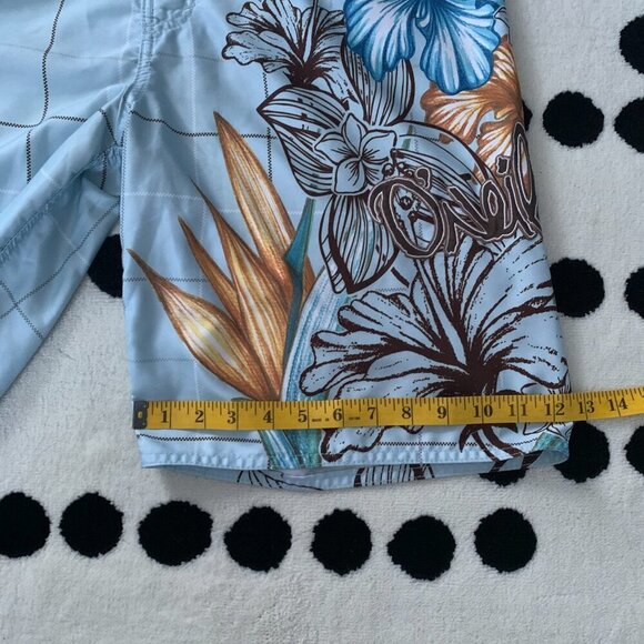 O'Neill Tropical Polynesian Print Board Shorts - Picture 9 of 11